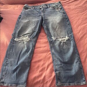 Blue Distressed Jeans